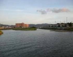 bankouのブログ-男里川河口からの風景